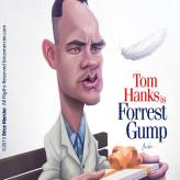 Caricature de Tom Hanks