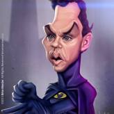 Caricature de Michael Keaton